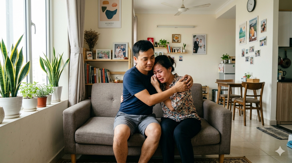 Chồng lương thấp hơn vợ và bản lĩnh giữ vững tổ ấm- Ảnh 1.