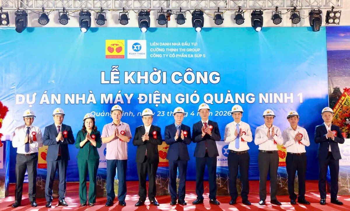 Khởi công Dự án Nhà máy điện gió Quảng Ninh 1- Ảnh 2.