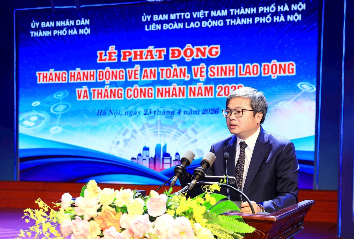 Tháng Công nhân năm 2026: Chuyển đổi số để bảo vệ an toàn cho người lao động Thủ đô- Ảnh 1.