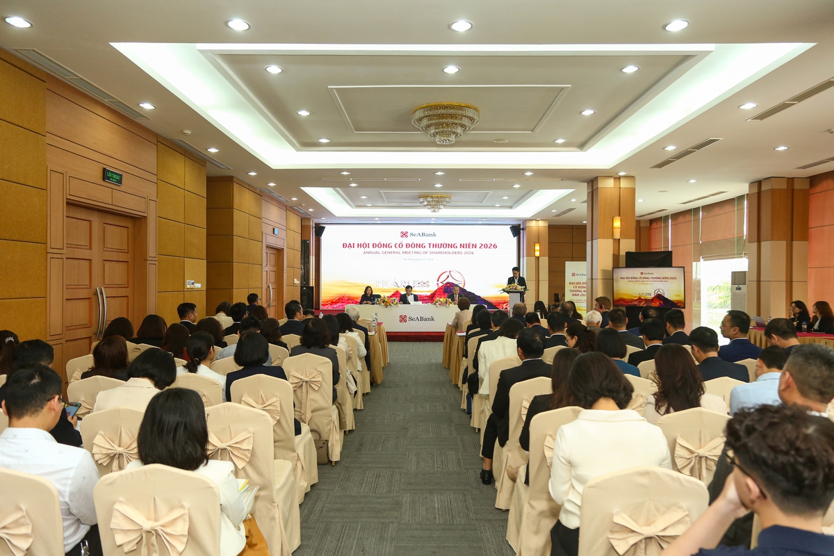 Đại hội đồng cổ đông thường niên 2026: SeABank chốt trả cổ tức 20,5%, tăng vốn lên 34.688 tỷ đồng- Ảnh 1.