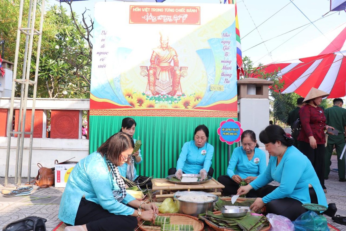 Cần Thơ: Sôi nổi Hội thi gói, nấu và trưng bày bánh chưng, bánh tét- Ảnh 12.