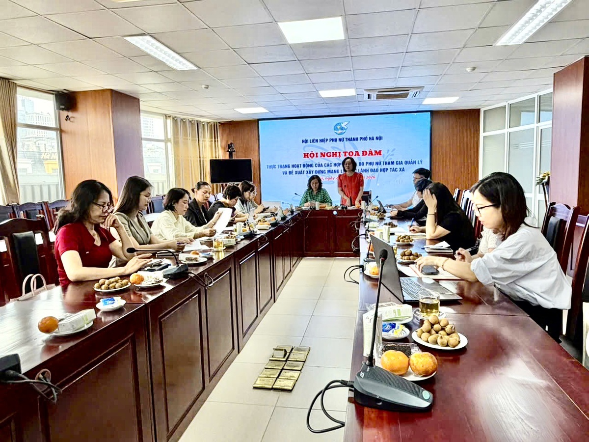 Hà Nội: Đề xuất xây dựng mạng lưới nữ lãnh đạo hợp tác xã - Ảnh 1.