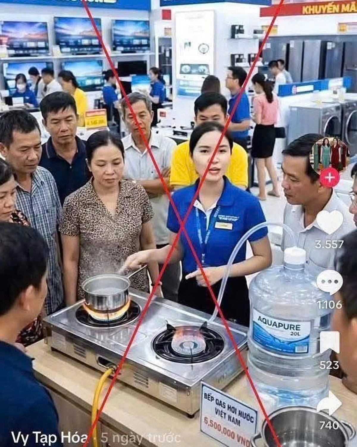 Vạch trần chiêu lừa "bếp gas chạy bằng nước"- Ảnh 1.
