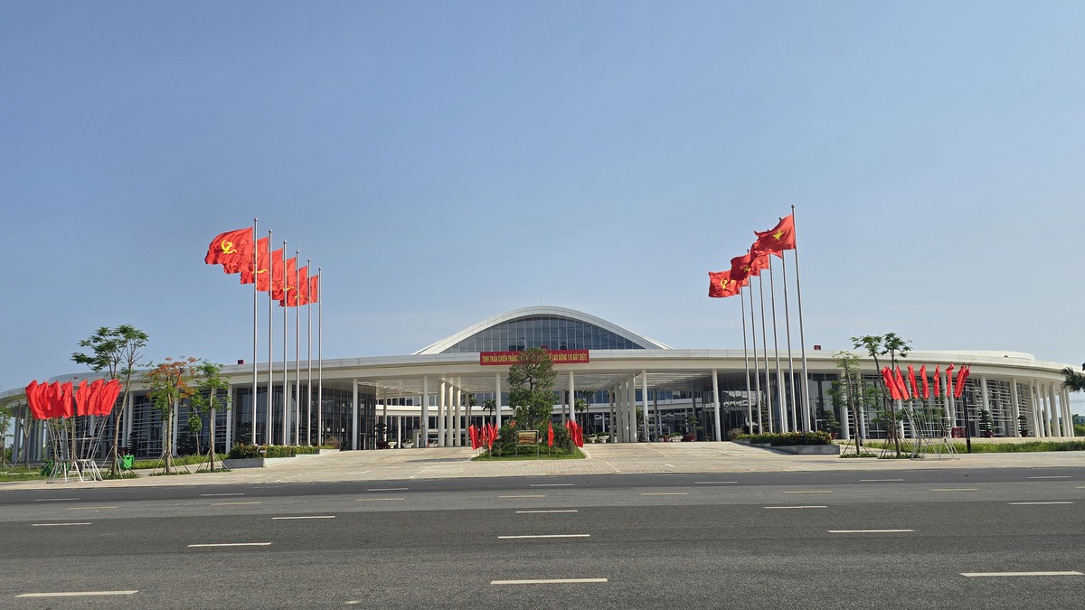 Đường phố Hải Phòng rực rỡ cờ hoa mừng 51 năm Ngày đất nước thống nhất- Ảnh 11.