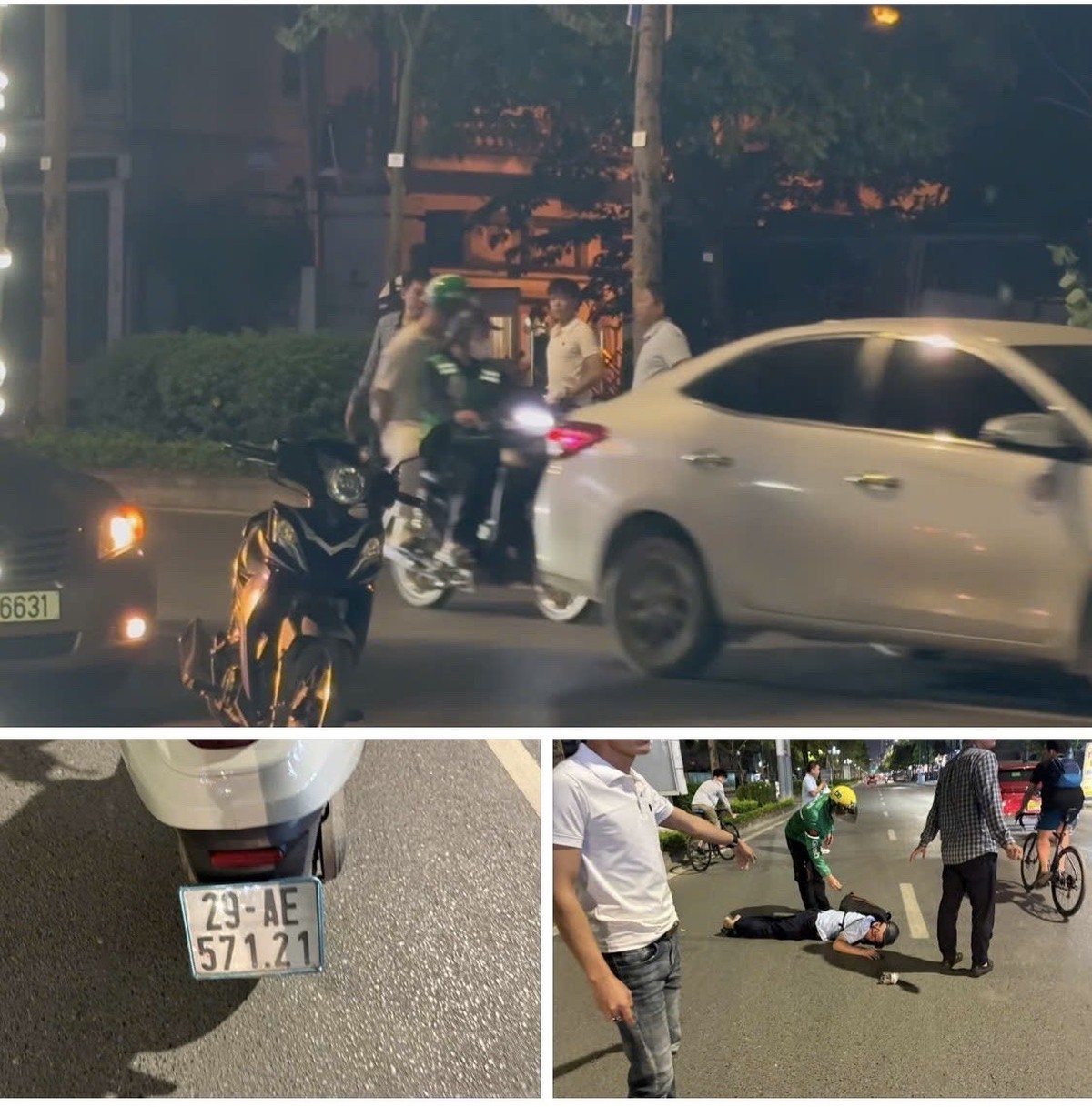 Trung tá Bệnh viện 108 kịp thời cấp cứu nạn nhân nguy kịch trên đường Trung Kính, Hà Nội- Ảnh 1.