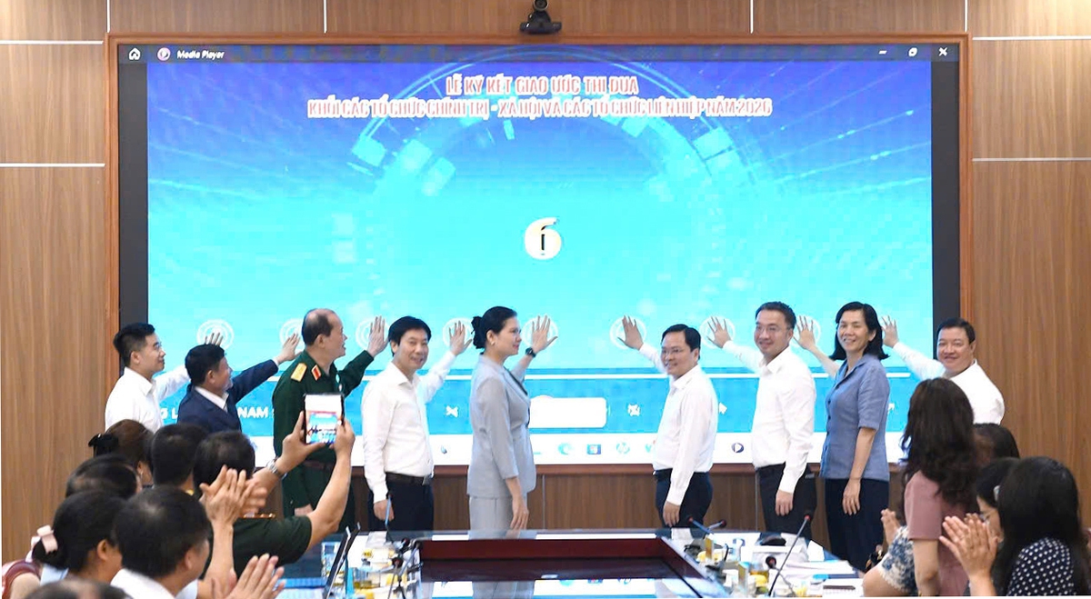 Nội dung thi đua năm 2026 của các tổ chức chính trị - xã hội và các tổ chức Liên hiệp- Ảnh 1.