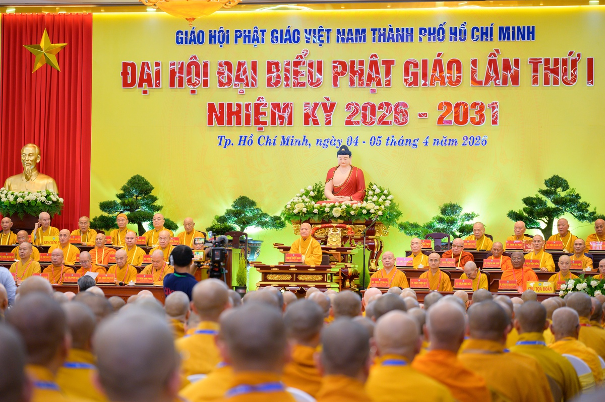 Đại hội đại biểu Phật giáo TPHCM lần thứ I, nhiệm kỳ 2026 - 2031 đã khép lại thành công sau hai ngày làm việc chính thức