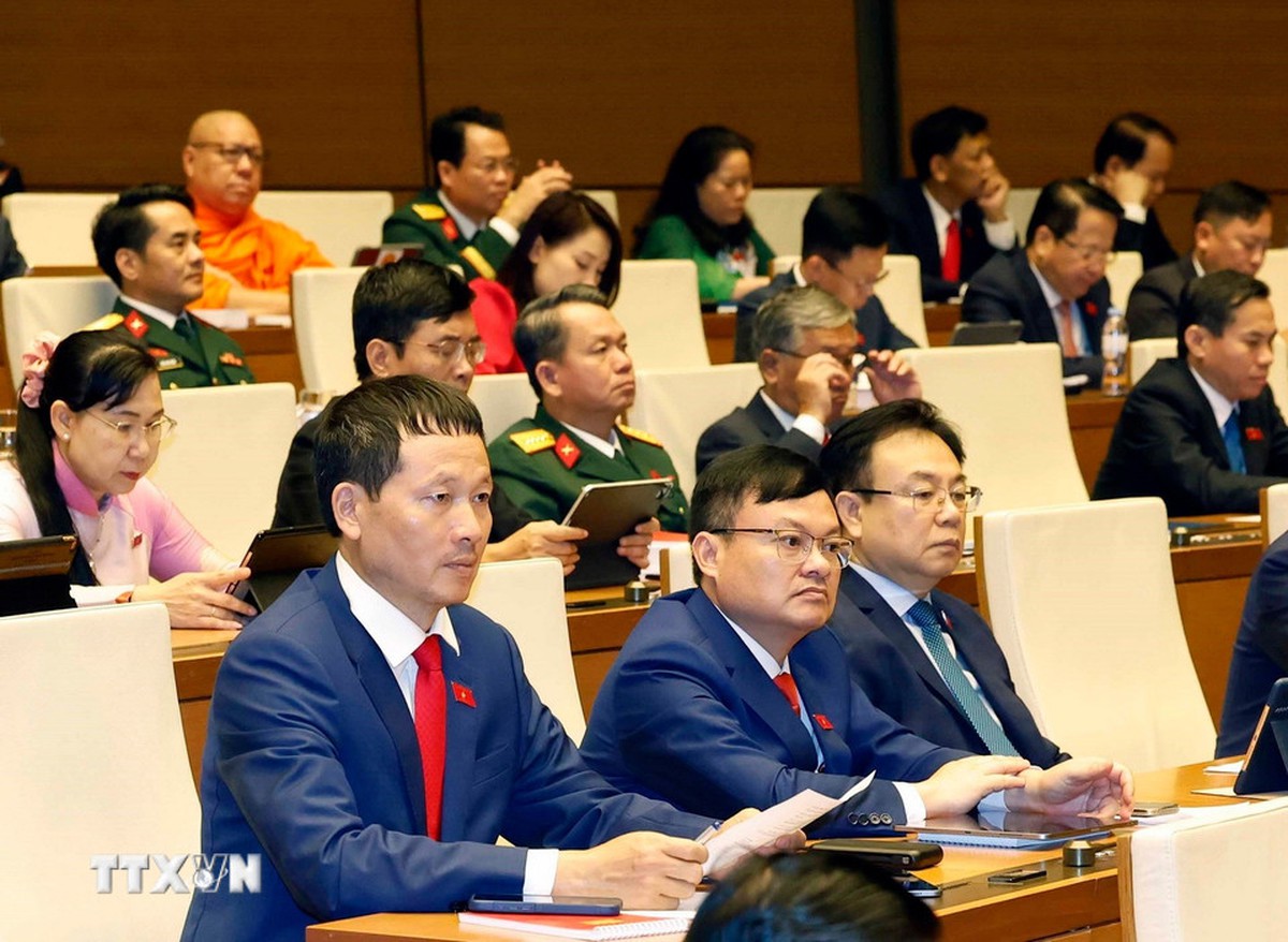 Khai mạc trọng thể Kỳ họp thứ nhất Quốc hội khóa XVI- Ảnh 4.