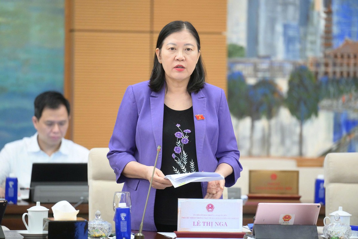 Bà Lê Thị Nga giữ chức Chủ nhiệm Ủy ban Dân nguyện và Giám sát của Quốc hội- Ảnh 1.