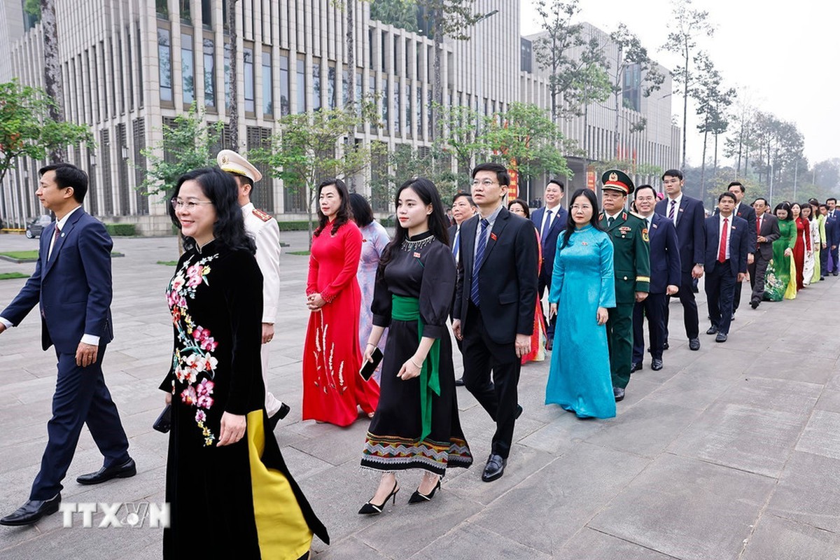 Khai mạc trọng thể Kỳ họp thứ nhất Quốc hội khóa XVI- Ảnh 9.