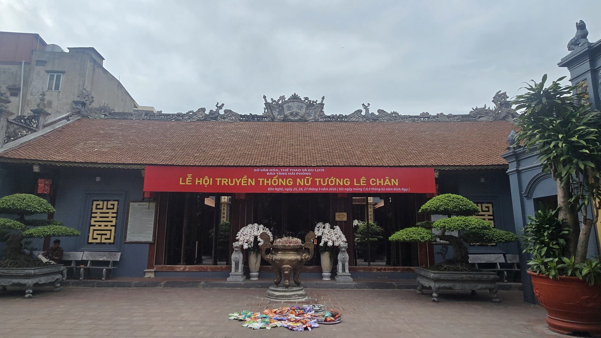 Hải Phòng: Đền, đình Nghè - nơi ghi dấu ấn Nữ tướng Lê Chân- Ảnh 2. Hải Phòng: Đền, đình Nghè - nơi ghi dấu ấn Nữ tướng Lê Chân- Ảnh 2.