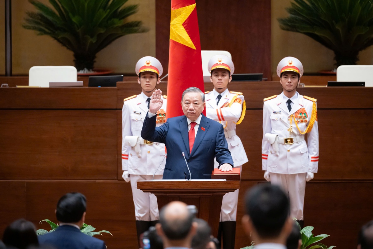 Tổng Bí thư, Chủ tịch nước Tô Lâm: "Kiến tạo hệ sinh thái phát triển bền vững, lấy dân làm gốc"- Ảnh 3.