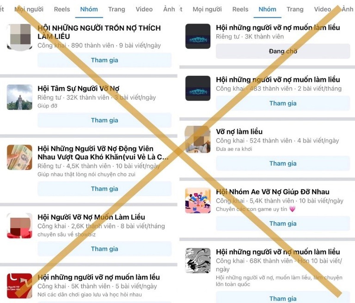 Cảnh báo nguy cơ phạm tội từ các hội nhóm "vỡ nợ làm liều"- Ảnh 1.
