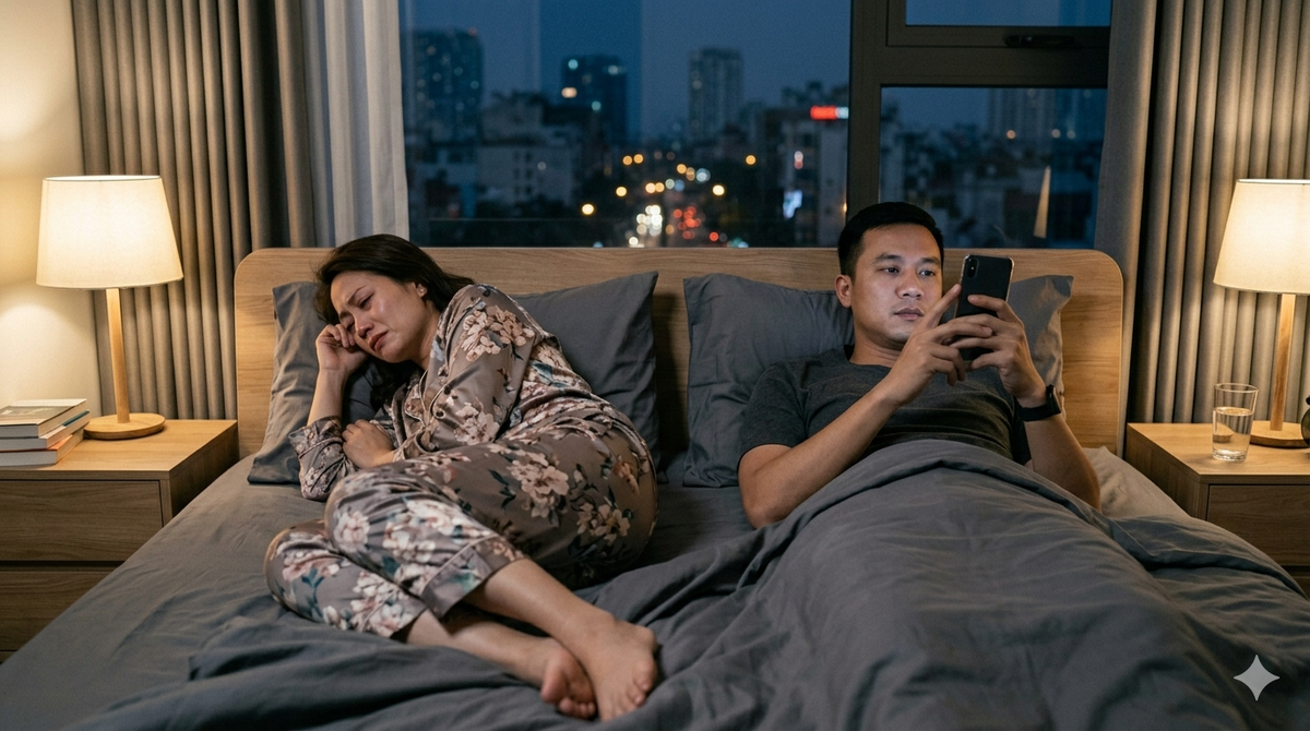 Hôn nhân “chết lâm sàng” khi vợ chồng đối thoại bằng sự im lặng- Ảnh 1. Hôn nhân “chết lâm sàng” khi vợ chồng đối thoại bằng sự im lặng- Ảnh 1.