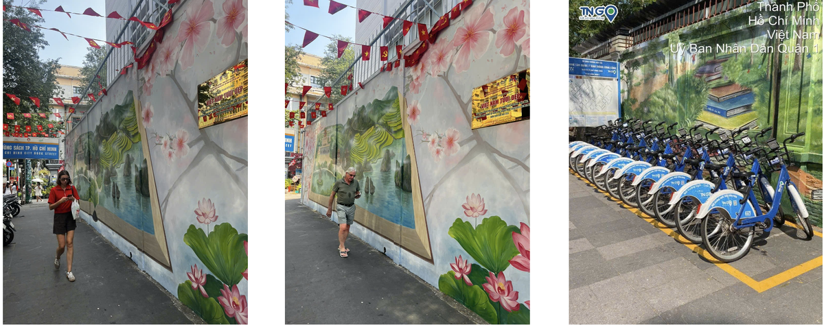 Bãi giữ xe trên đường