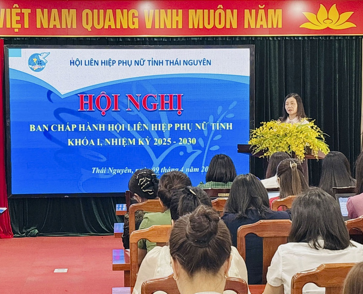 Bầu bà Trần Thị Linh giữ chức Phó Chủ tịch Hội LHPN tỉnh Thái Nguyên- Ảnh 1. Bầu bà Trần Thị Linh giữ chức Phó Chủ tịch Hội LHPN tỉnh Thái Nguyên- Ảnh 1.