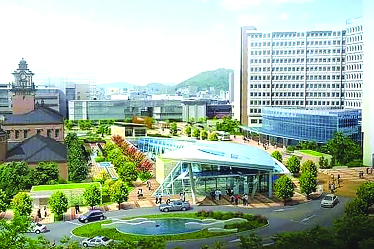 Khuôn viên rộng lớn của Đại học quốc gia Seoul