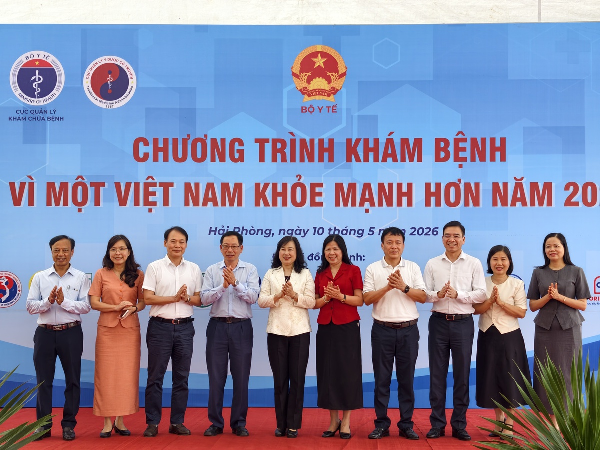 Hải Phòng: Hàng nghìn người dân được khám bệnh miễn phí ngay tại cơ sở- Ảnh 1. Hải Phòng: Hàng nghìn người dân được khám bệnh miễn phí ngay tại cơ sở- Ảnh 1.