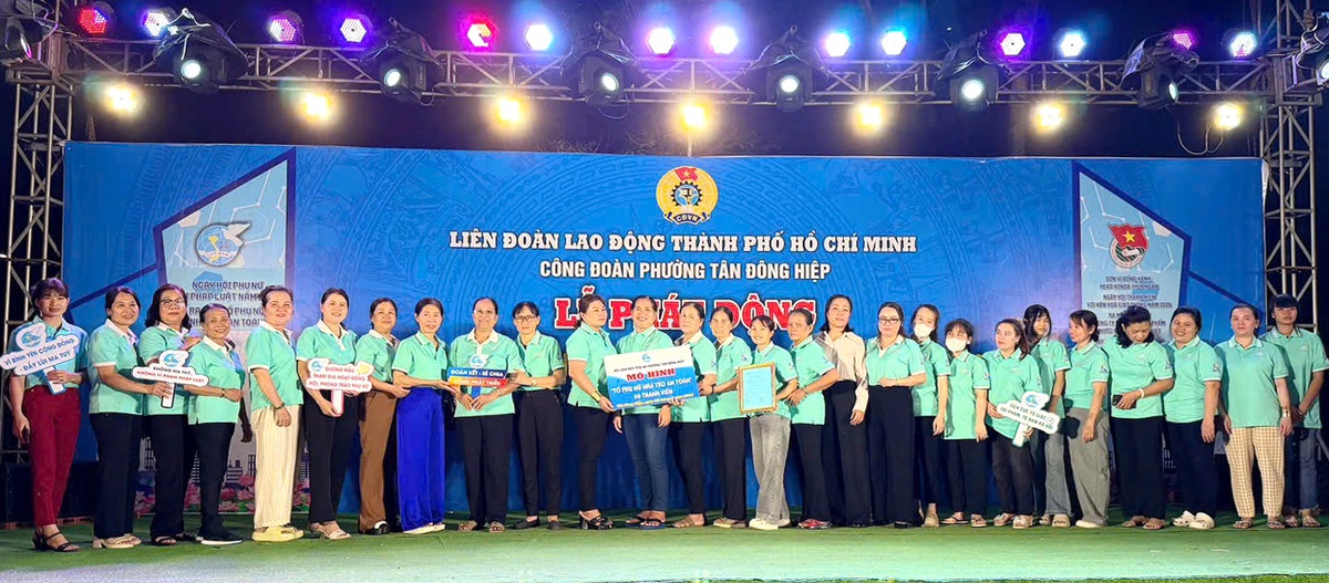 TPHCM: Ra mắt mô hình "Tổ phụ nữ nhà trọ an toàn"- Ảnh 1.