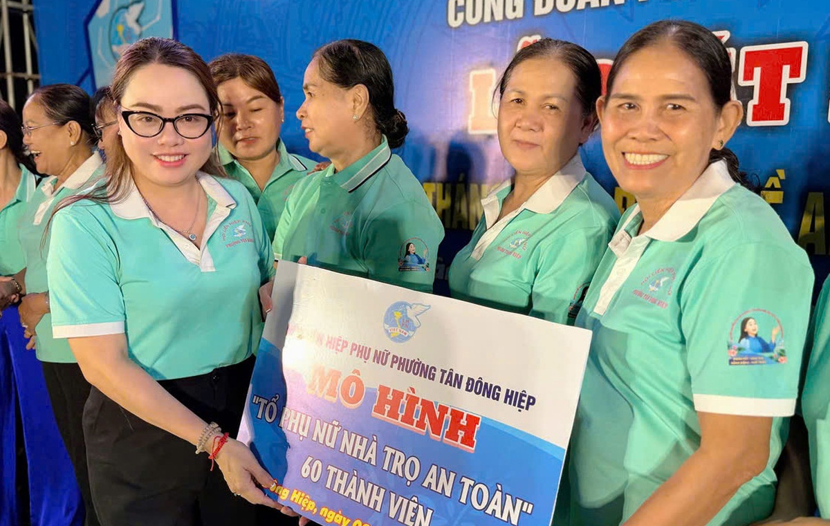 TPHCM: Ra mắt mô hình "Tổ phụ nữ nhà trọ an toàn"- Ảnh 2.