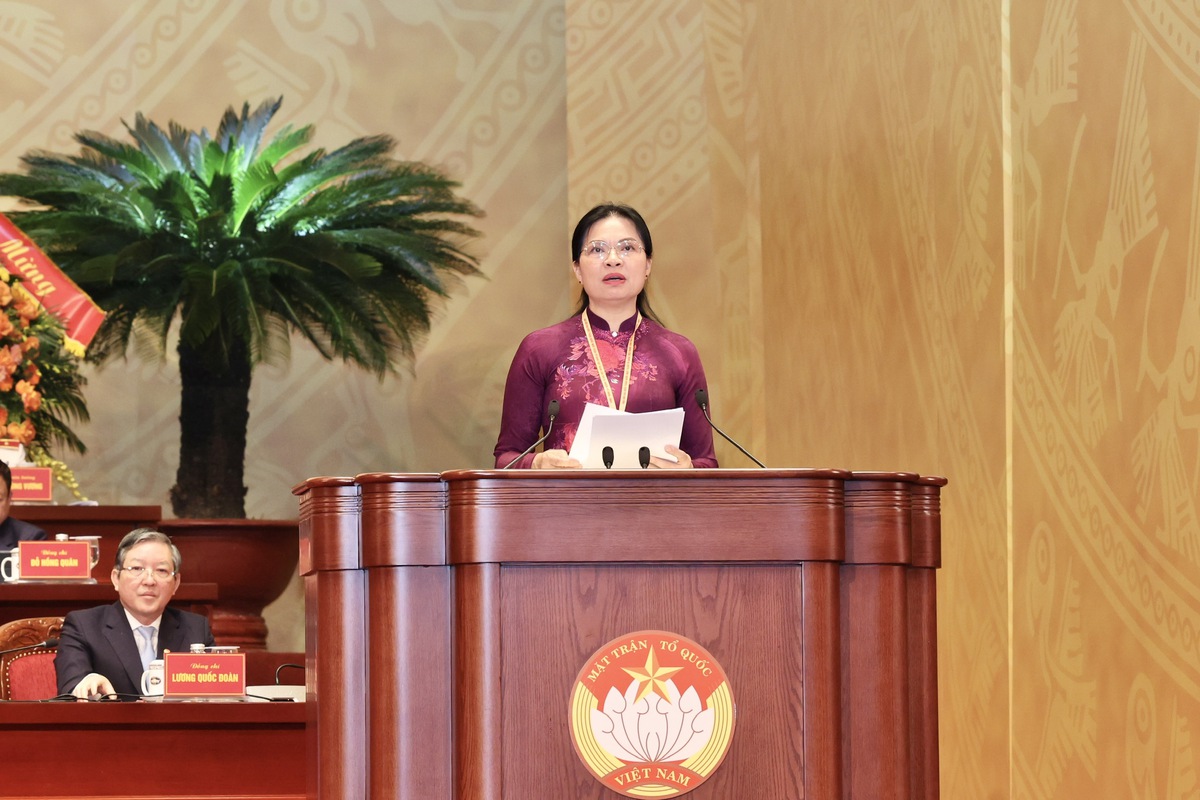 Chùm ảnh: Toàn cảnh phiên chính thức Đại hội đại biểu toàn quốc MTTQ Việt Nam lần thứ XI- Ảnh 7.