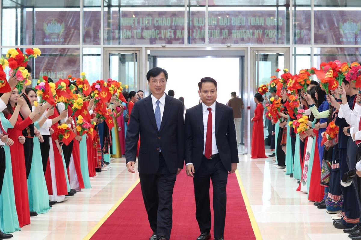 Khai mạc trọng thể Đại hội đại biểu toàn quốc Mặt trận Tổ quốc Việt Nam Việt Nam lần thứ XI- Ảnh 10.