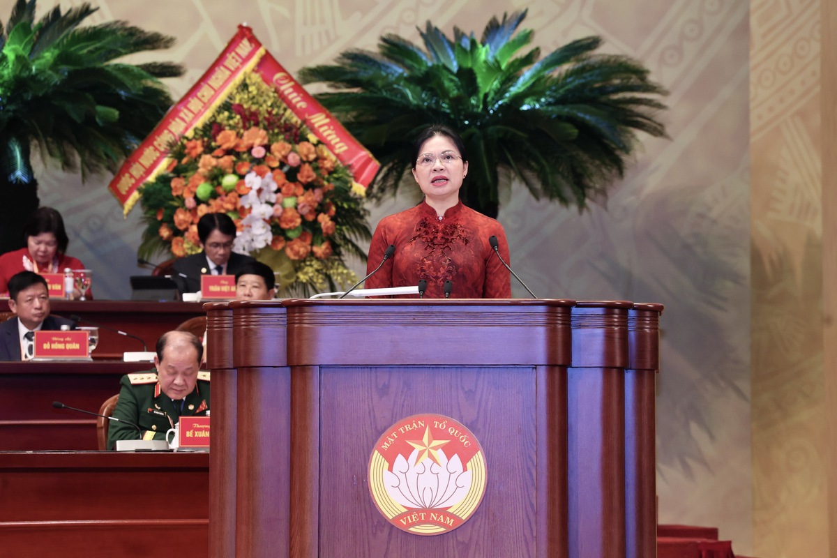 23,4% Ủy viên tham gia Ủy ban Trung ương Mặt trận Tổ quốc Việt Nam khóa XI là nữ - Ảnh 1.
