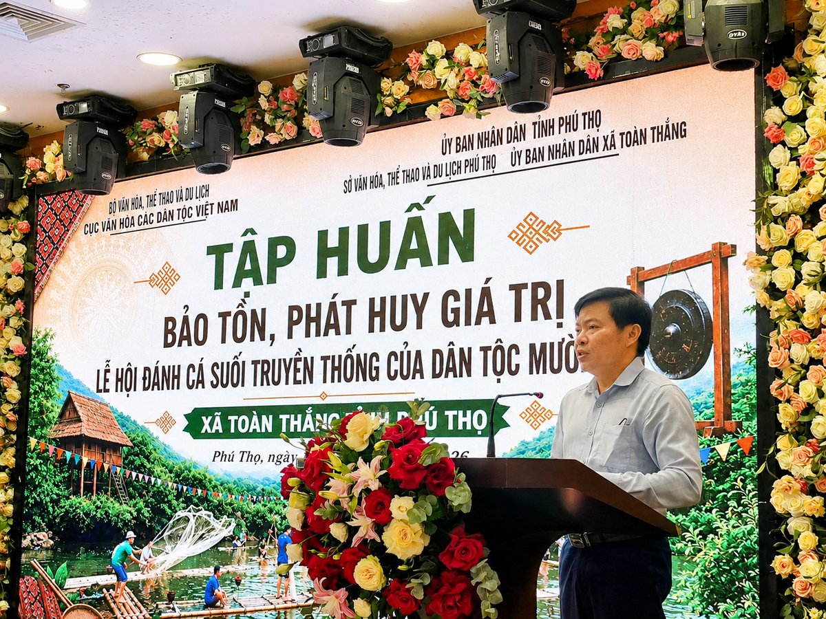 Truyền lửa bảo tồn và phát huy giá trị Lễ hội Đánh cá suối của đồng bào dân tộc Mường- Ảnh 3.