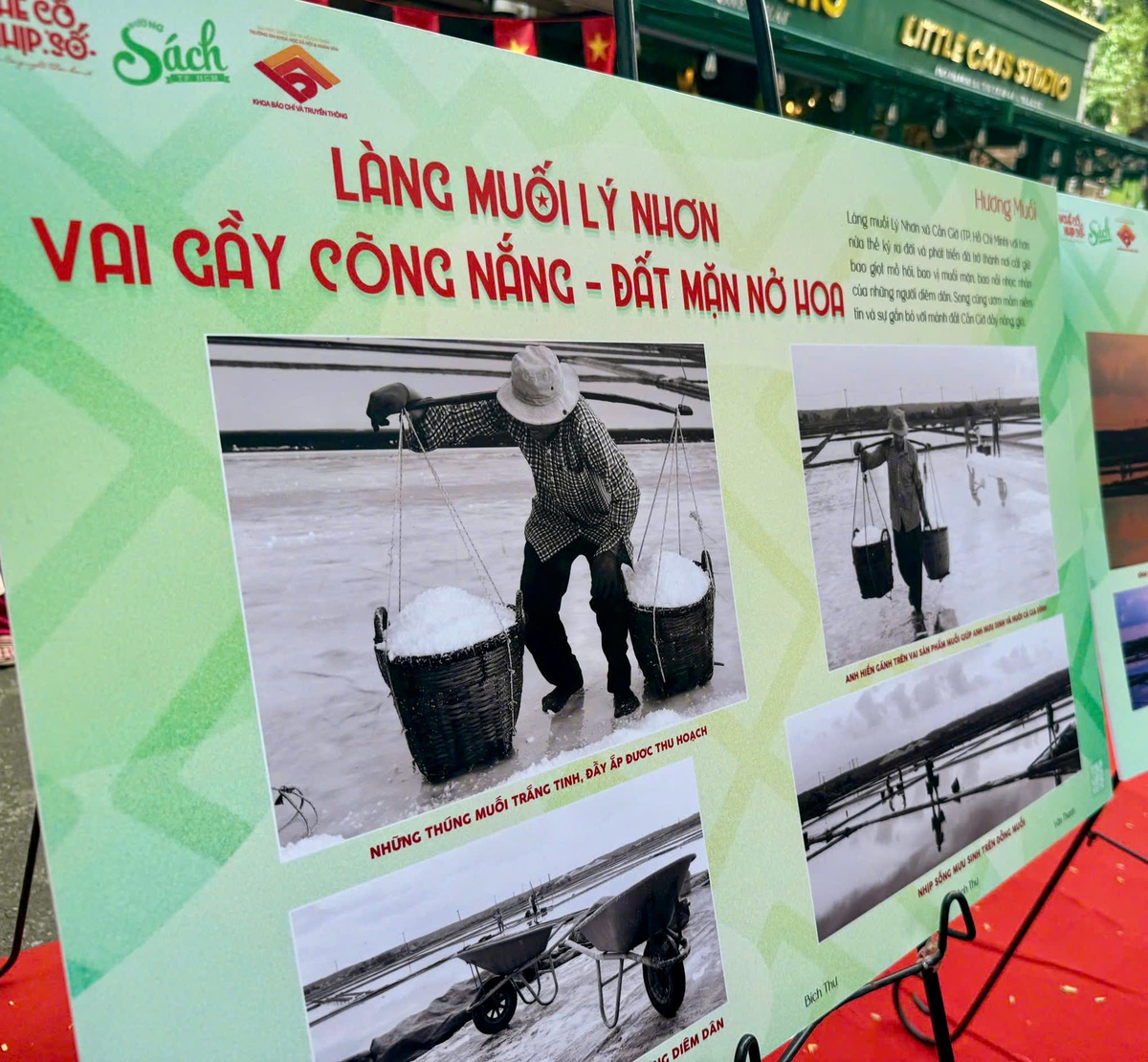 Nghề làm muối tại Làng muối Lý Nhơn