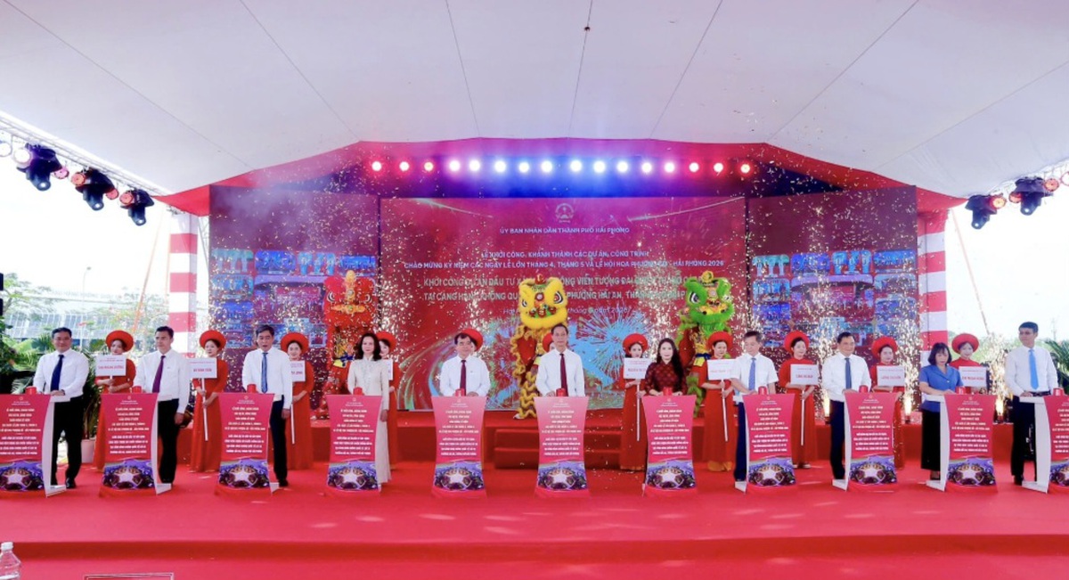 Hải Phòng: Đồng loạt khởi công, khánh thành 14 công trình chào mừng các sự kiện lớn- Ảnh 4.
