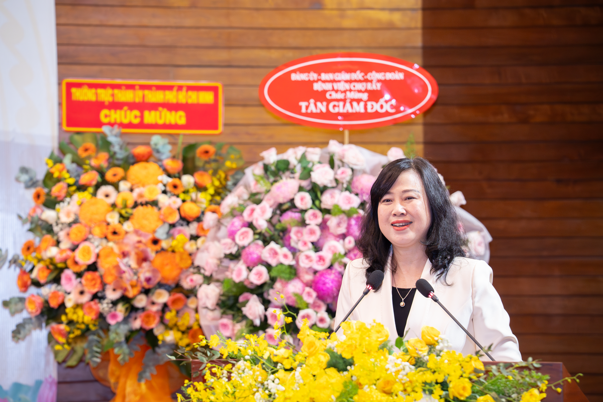 Bệnh viện Chợ Rẫy có tân giám đốc - Ảnh 1.