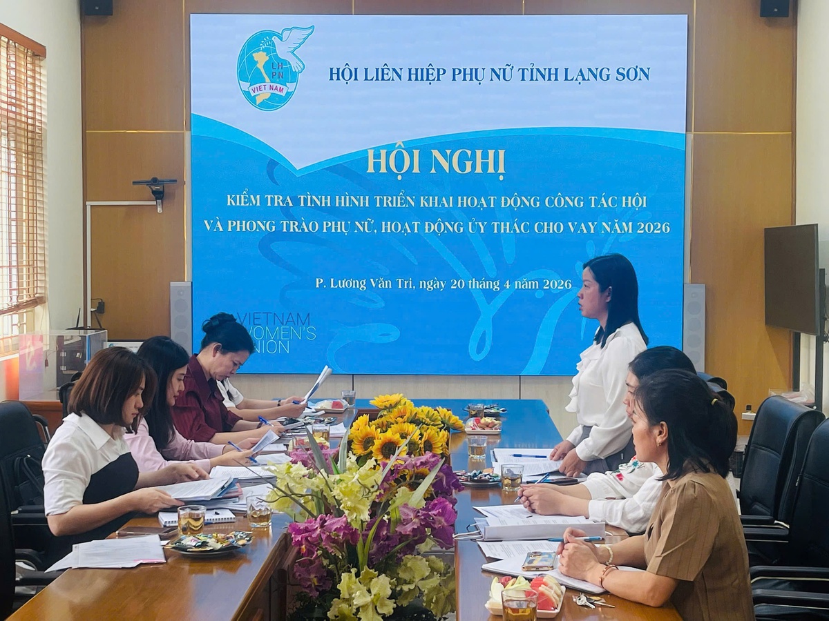 Hội LHPN tỉnh Lạng Sơn tăng cường kiểm tra, giám sát công tác Hội ở cơ sở- Ảnh 2.