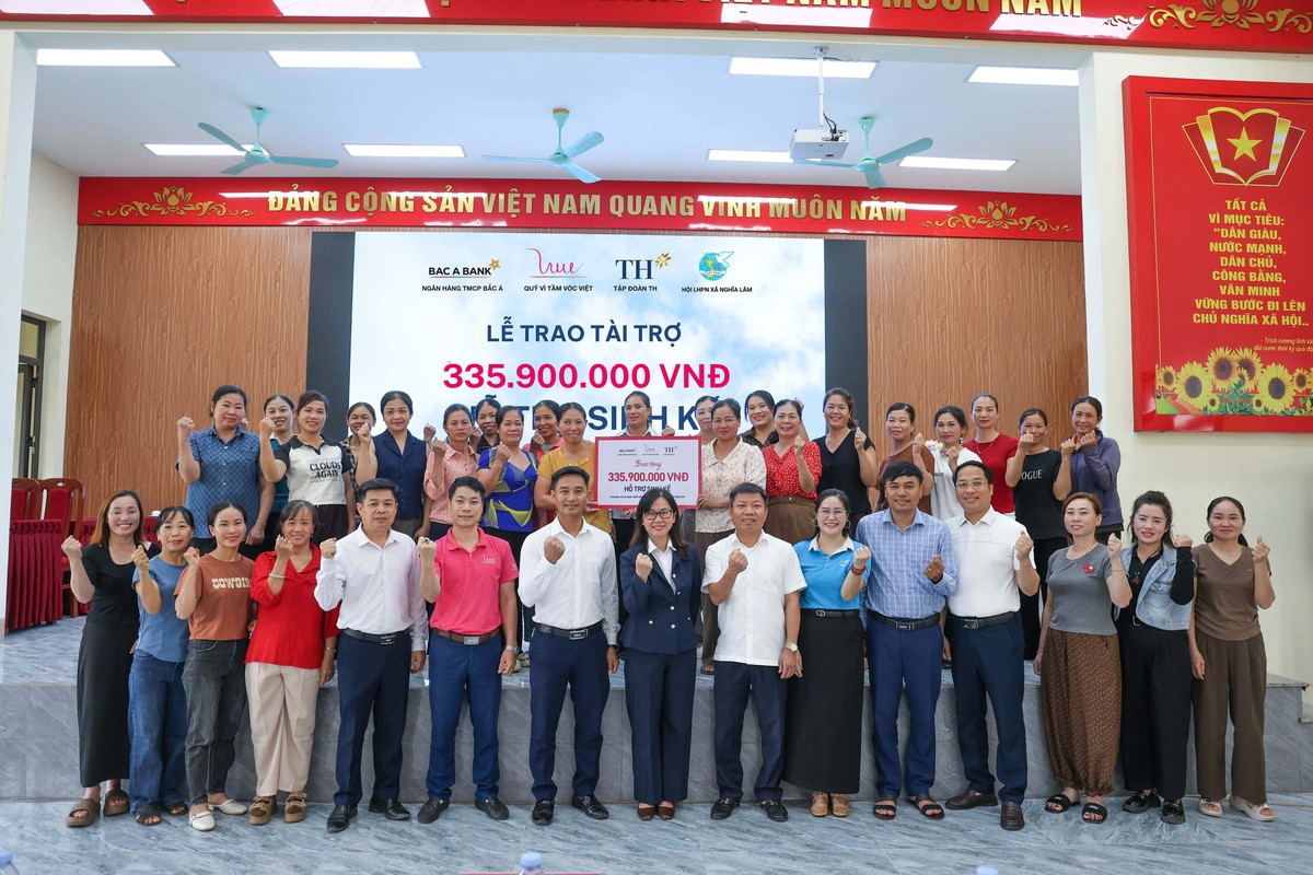 Quỹ Vì Tầm Vóc Việt hỗ trợ vốn vay sinh kế cho phụ nữ có hoàn cảnh khó khăn tại Nghệ An- Ảnh 1.