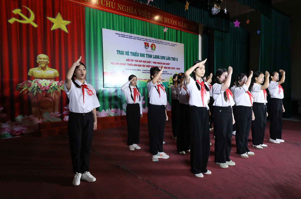 Nhiều Đội viên nữ được tôn vinh trong "Trại hè thiếu nhi Lạng Sơn 2026"- Ảnh 3.