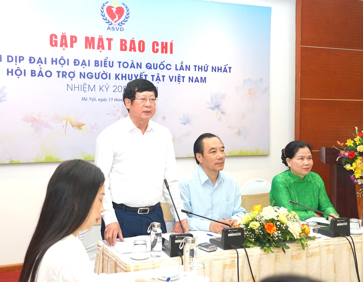 Hợp nhất 2 Hội thành Hội Bảo trợ người khuyết tật Việt Nam, tiến tới Đại hội lần thứ nhất- Ảnh 1.