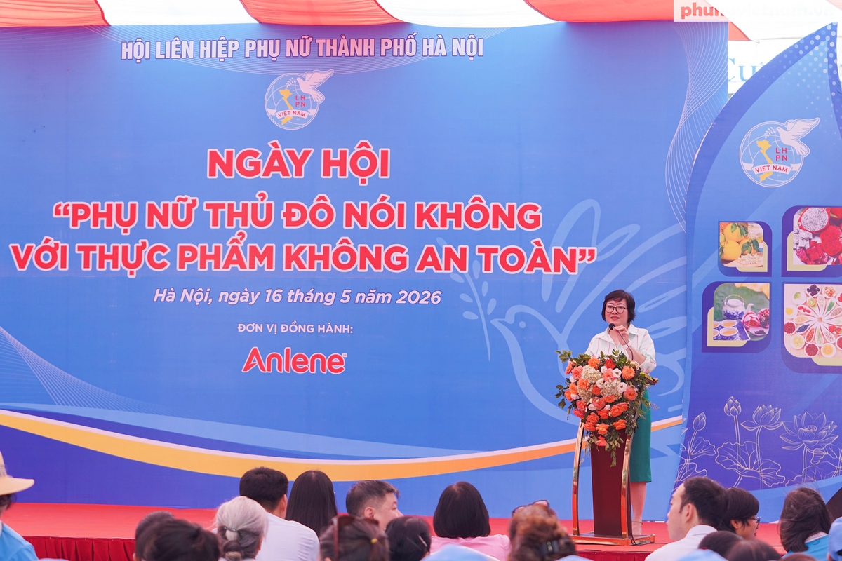 Sôi nổi, thiết thực Ngày hội "Phụ nữ Thủ đô nói Không với thực phẩm không an toàn" năm 2026- Ảnh 6.