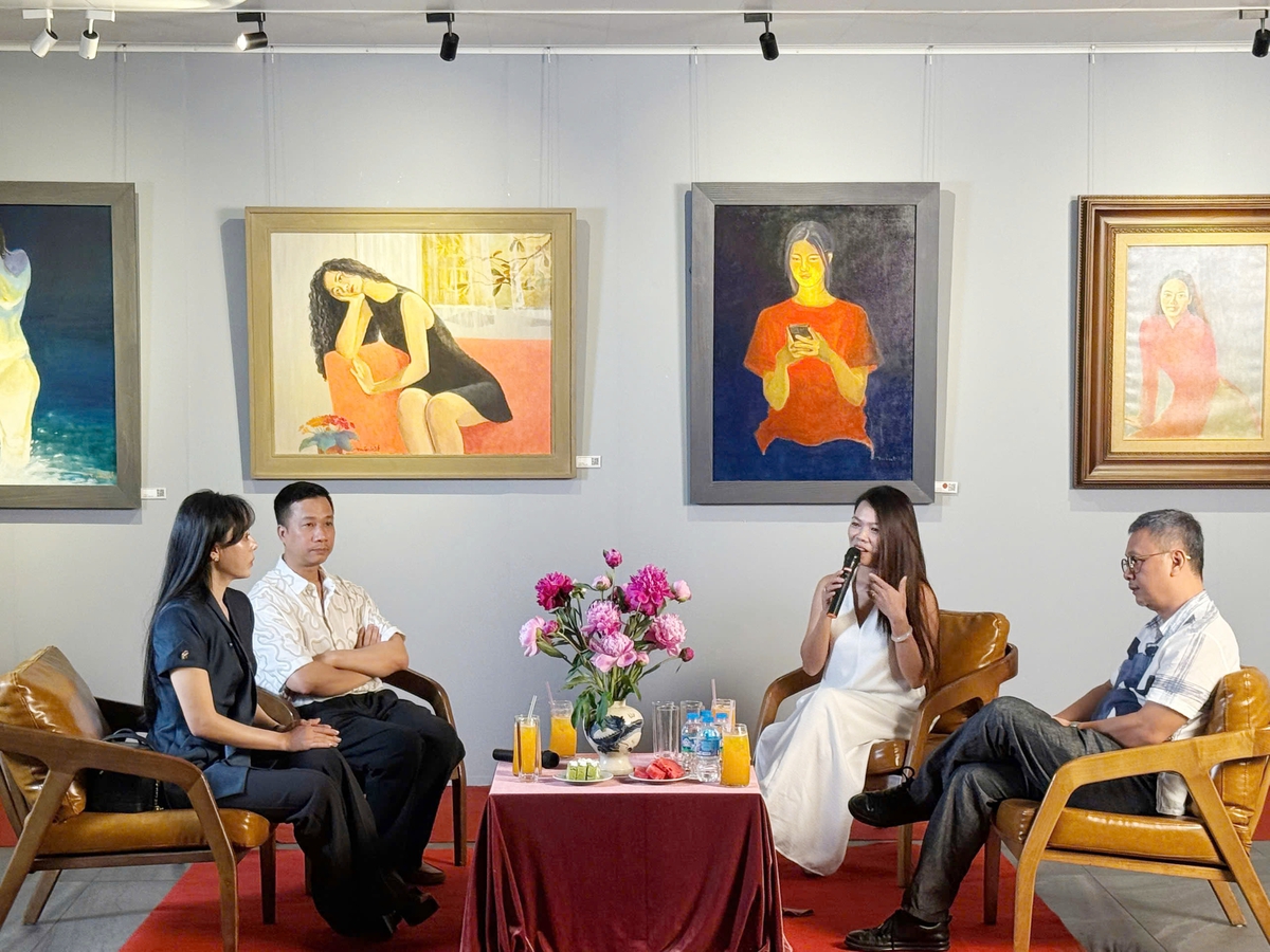 Các diễn giả tham gia Art talk "Her"