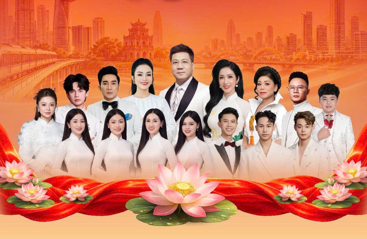 Nhiều nghệ sĩ nổi tiếng tham gia biểu diễn trong chương trình "Sáng mãi tên Người"