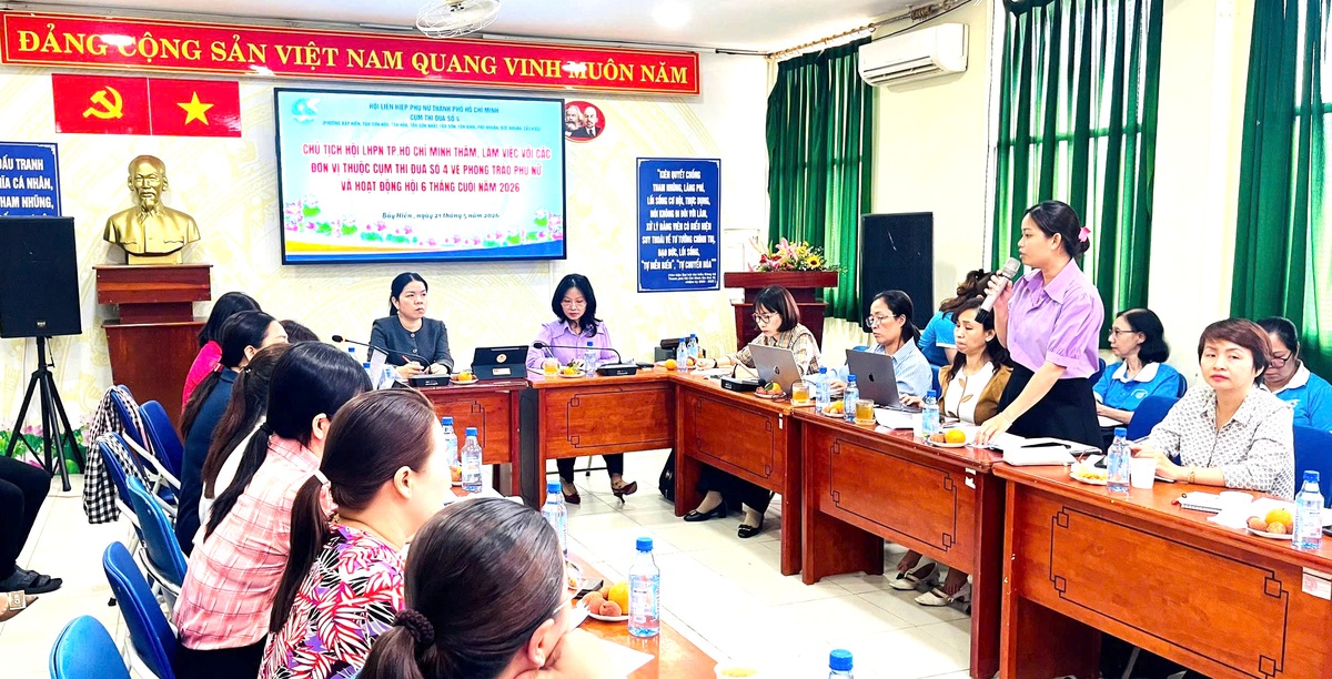 Hội LHPN TPHCM: Lắng nghe cơ sở để nâng chất hoạt động Hội- Ảnh 2. Hội LHPN TPHCM: Lắng nghe cơ sở để nâng chất hoạt động Hội- Ảnh 2.
