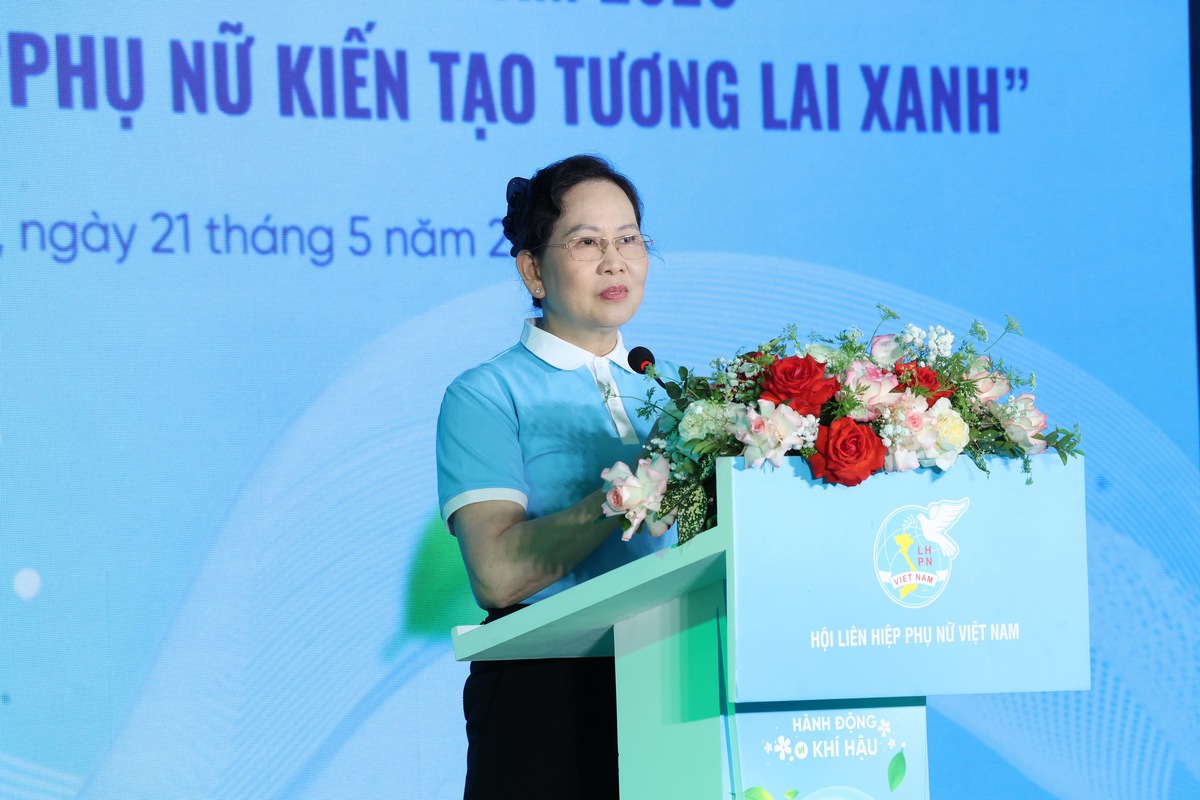Hội LHPN Việt Nam phát động "Toàn cầu chung tay hành động vì khí hậu"- Ảnh 3.