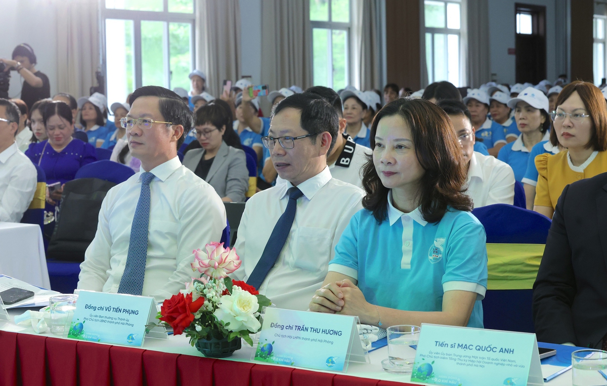 Hội LHPN Việt Nam phát động "Toàn cầu chung tay hành động vì khí hậu"- Ảnh 2.
