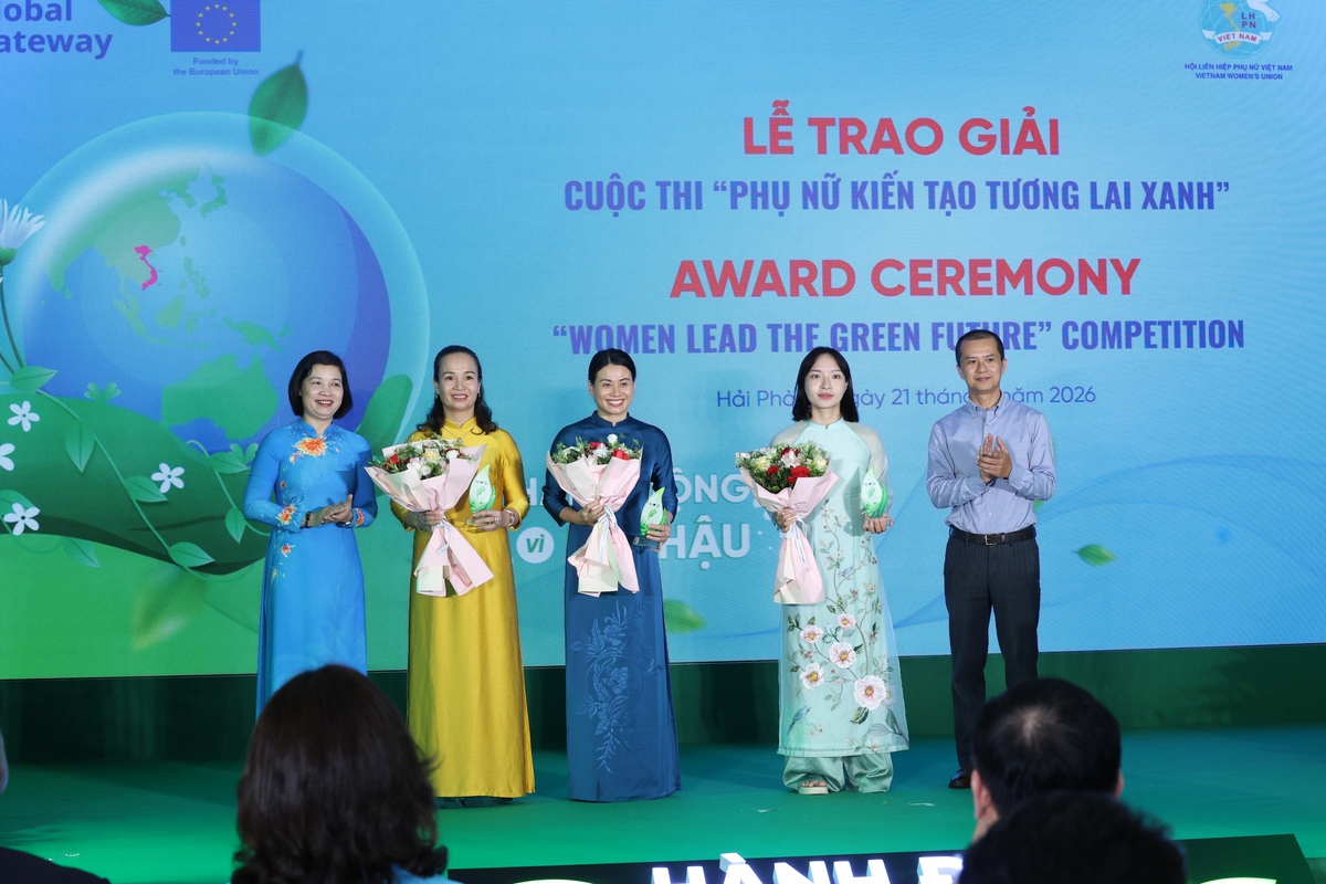 11 sáng kiến xuất sắc đoạt giải Cuộc thi "Phụ nữ kiến tạo tương lai xanh"- Ảnh 2. 11 sáng kiến xuất sắc đoạt giải Cuộc thi "Phụ nữ kiến tạo tương lai xanh"- Ảnh 2.