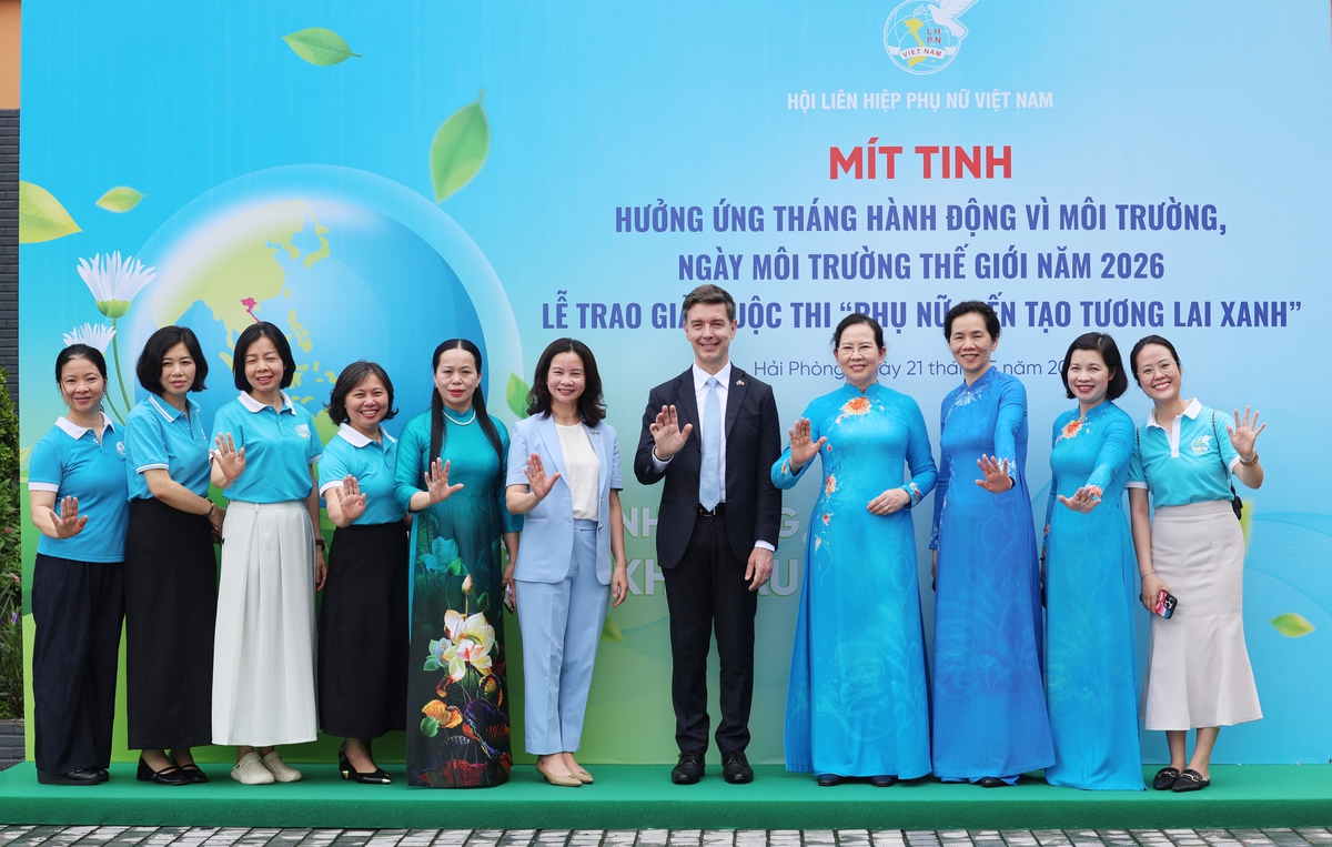 11 sáng kiến xuất sắc đoạt giải Cuộc thi "Phụ nữ kiến tạo tương lai xanh"- Ảnh 5. 11 sáng kiến xuất sắc đoạt giải Cuộc thi "Phụ nữ kiến tạo tương lai xanh"- Ảnh 5.