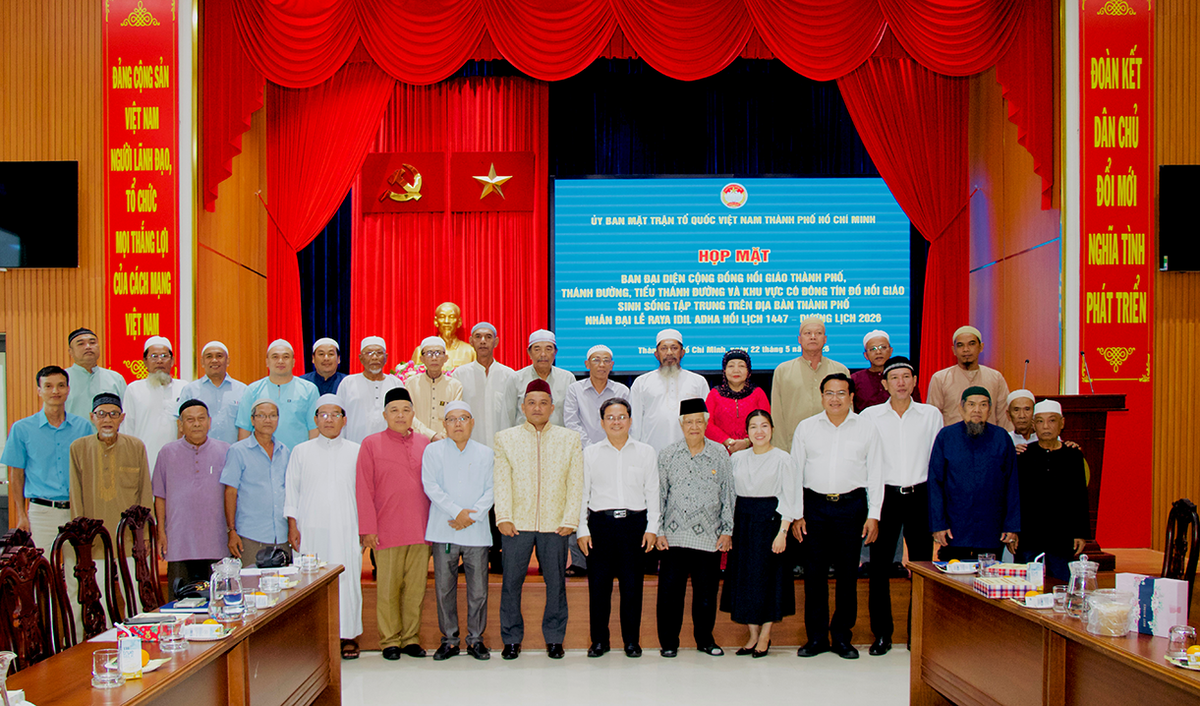TPHCM: Gặp mặt chúc mừng cộng đồng Hồi giáo nhân dịp Đại lễ Raya Idil Adha- Ảnh 2.