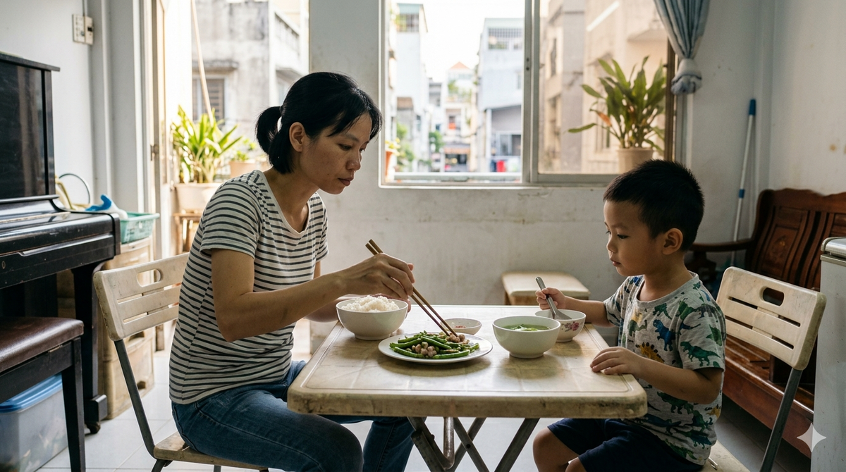 Chồng “vung tiền” mua danh thiên hạ, “đếm tiền” đi chợ với vợ con- Ảnh 1.