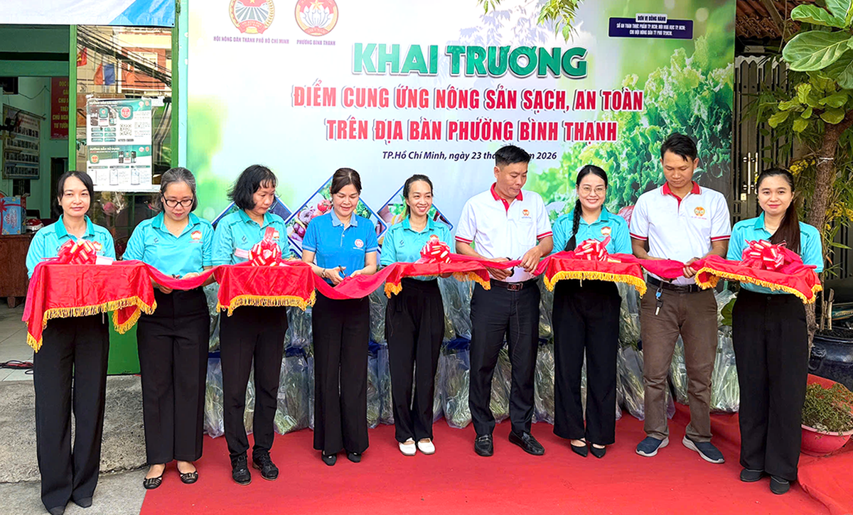 TPHCM: Ra mắt địa chỉ cung cấp nông sản sạch, an toàn tại Bình Thạnh- Ảnh 3. TPHCM: Ra mắt địa chỉ cung cấp nông sản sạch, an toàn tại Bình Thạnh- Ảnh 3.