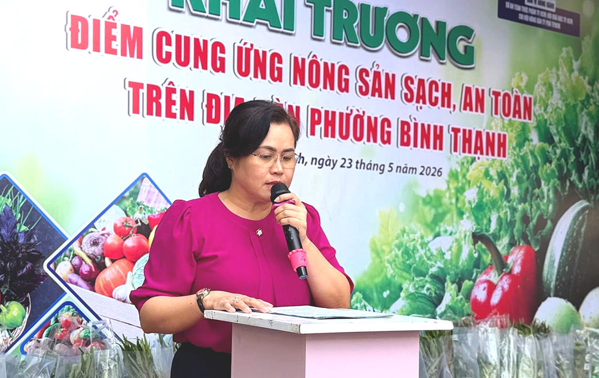 TPHCM: Ra mắt địa chỉ cung cấp nông sản sạch, an toàn tại Bình Thạnh- Ảnh 2. TPHCM: Ra mắt địa chỉ cung cấp nông sản sạch, an toàn tại Bình Thạnh- Ảnh 2.