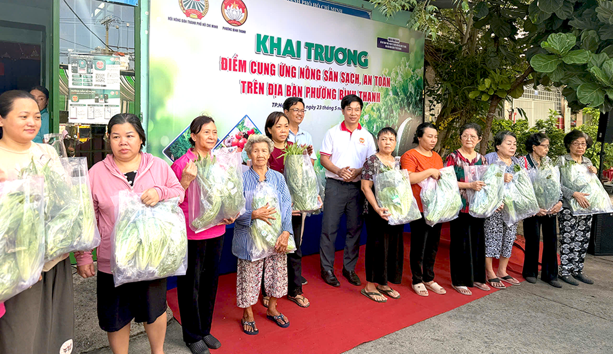 TPHCM: Ra mắt địa chỉ cung cấp nông sản sạch, an toàn tại Bình Thạnh- Ảnh 4. TPHCM: Ra mắt địa chỉ cung cấp nông sản sạch, an toàn tại Bình Thạnh- Ảnh 4.