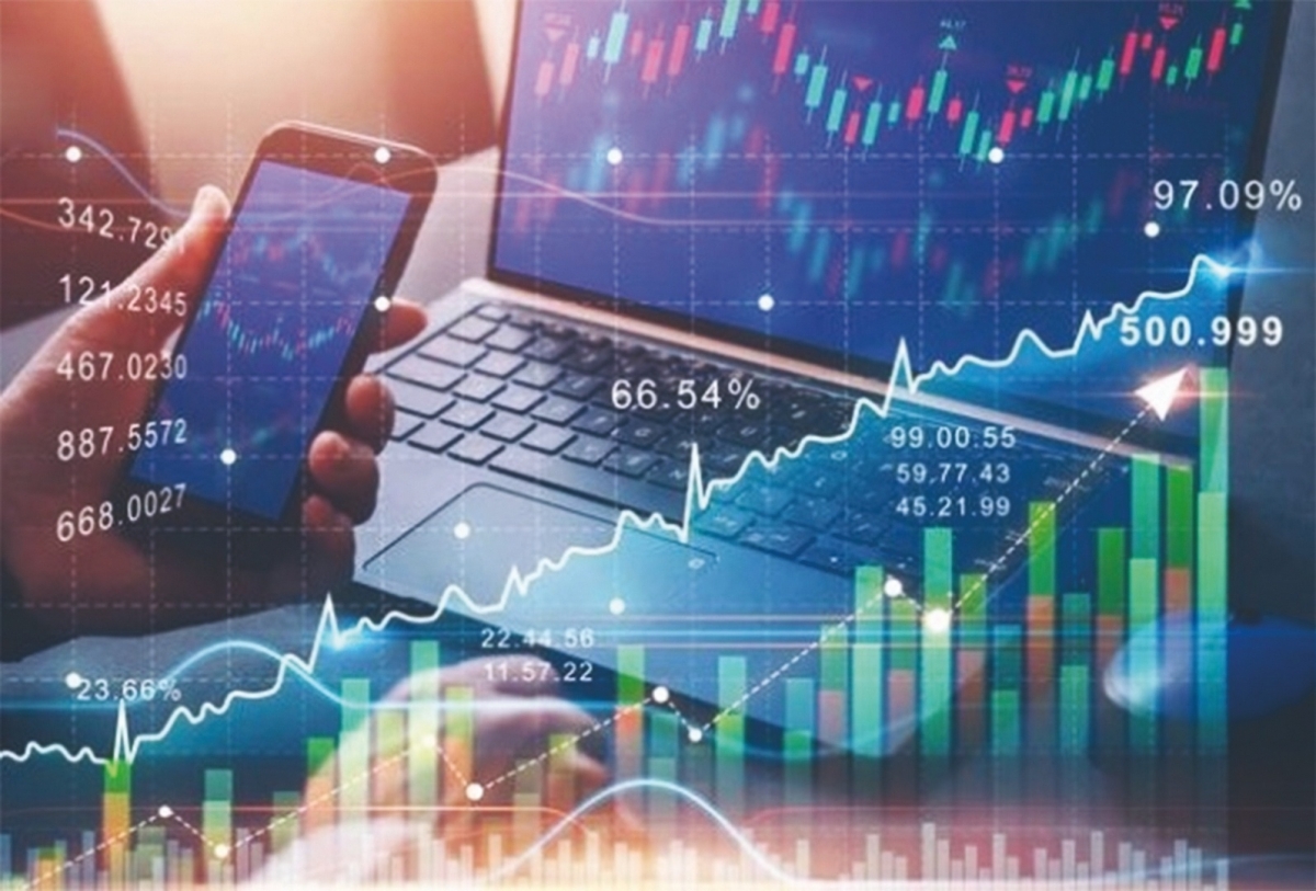 VN-Index tăng gần 9 điểm nhờ lực kéo từ nhóm trụ, nhưng dòng tiền vẫn rất dè dặt- Ảnh 3. VN-Index tăng gần 9 điểm nhờ lực kéo từ nhóm trụ, nhưng dòng tiền vẫn rất dè dặt- Ảnh 3.