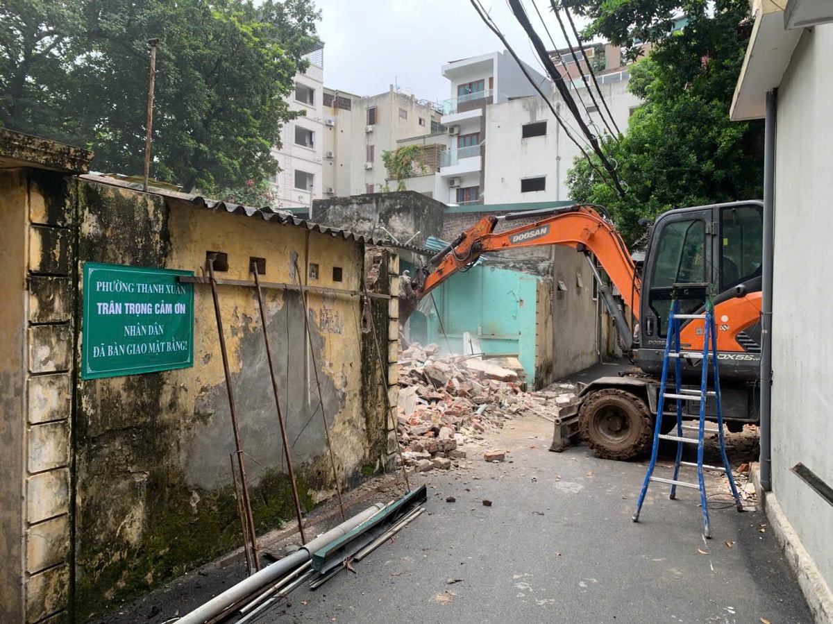 Hà Nội: Phường Thanh Xuân hoàn thành giải phóng mặt bằng Vành đai 2,5 không cần cưỡng chế- Ảnh 2.